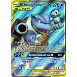 214 / 236 Blastoise e Piplup GX ultra rara foil (IT) -NEAR MINT-