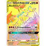 251 / 236 Charizard e Braixen GX rara segreta foil (IT) -NEAR MINT-