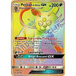 257 / 236 Persian di Alola GX rara segreta foil (IT) -NEAR MINT-