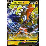 072 / 202 Tapu Koko V rara V foil (IT) -NEAR MINT-