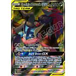 201 / 214 Greninja & Zoroark GX ultra rara foil (EN) -NEAR MINT-
