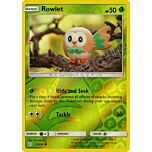 017 / 236 Rowlet comune foil reverse (EN) -NEAR MINT-
