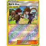 202 / 236 Red & Blue non comune foil reverse (EN) -NEAR MINT-