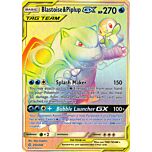 253 / 236 Blastoise & Piplup GX rara segreta foil (EN) -NEAR MINT-