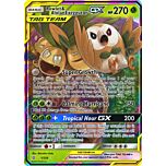 001 / 236 Rowlet & Alolan Exeggutor GX rara GX foil (EN) -NEAR MINT-