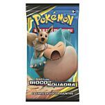 Sole e Luna Gioco di Squadra busta 10 carte Artwork Eevee e Snorlax (IT)