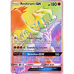 71 / 70 Reshiram GX rara segreta foil (EN) -NEAR MINT-
