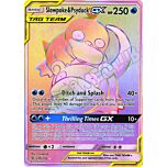 239 / 236 Slowpoke & Psyduck GX rara segreta foil (EN) -NEAR MINT-