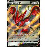 118 / 189 Scizor V rara V foil (EN) -NEAR MINT-