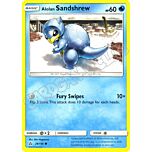 028 / 156 Alolan Sandshrew comune normale (EN) -NEAR MINT-