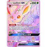 157 / 156 Leafeon GX rara segreta foil (EN) -NEAR MINT-
