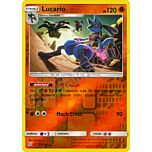 117 / 236 Lucario rara foil reverse (EN) -NEAR MINT-