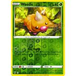 001 / 185 Weedle comune foil reverse (EN) -NEAR MINT-