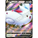 140 / 185 Togekiss V rara V foil (IT) -NEAR MINT-