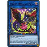 LDS2-IT114 Drago Rosaincrocio (scritta VIOLA) ultra rara 1a Edizione (IT) -NEAR MINT-