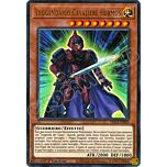 DLCS4IT003 Leggendario Cavaliere Hermos (scritta oro) ultra rara 1a edizione (IT)