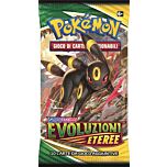 Spada e Scudo Evoluzioni Eteree artwork Umbreon busta 10 carte (IT)