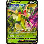 018 / 163 Flapple V Rara Holo V foil (EN) -NEAR MINT-