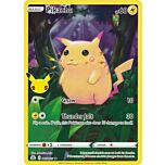 05 / 25 Pikachu Rara Full Art Foil (EN) -NEAR MINT-