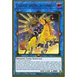 MGED-IT034 Cavaliere dell'Incubo Unicorno (Alternate Art) premium rara oro 1a Edizione (IT) -NEAR MINT-