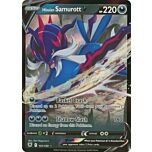 101/189 Hisuian Samurott V Rara Holo V foil (EN) -NEAR MINT-