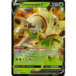 015 / 195 Chesnaught V Rara Holo V foil (IT) -NEAR MINT-