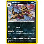 079 / 159 Krokorok Non Comune foil reverse (IT) -NEAR MINT-