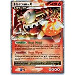 097 / 100 Heatran LV.X rara livello X foil (EN) -NEAR MINT-